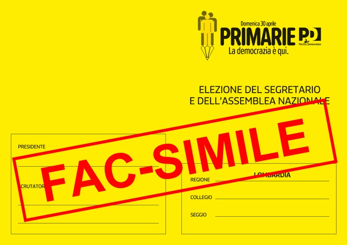 SchedaPrimarie FS Fronte