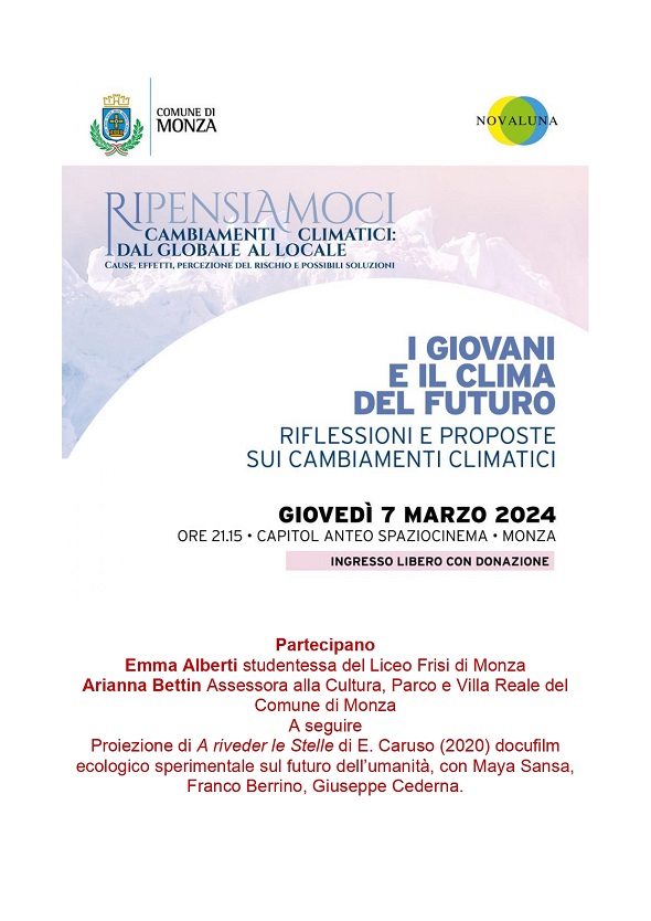 7 marzo Ciclo Ripensiamoci