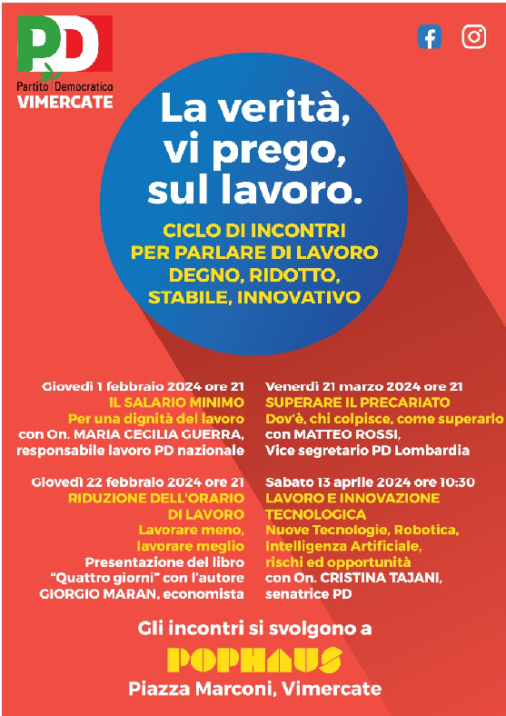 eventi lavoro vimercate