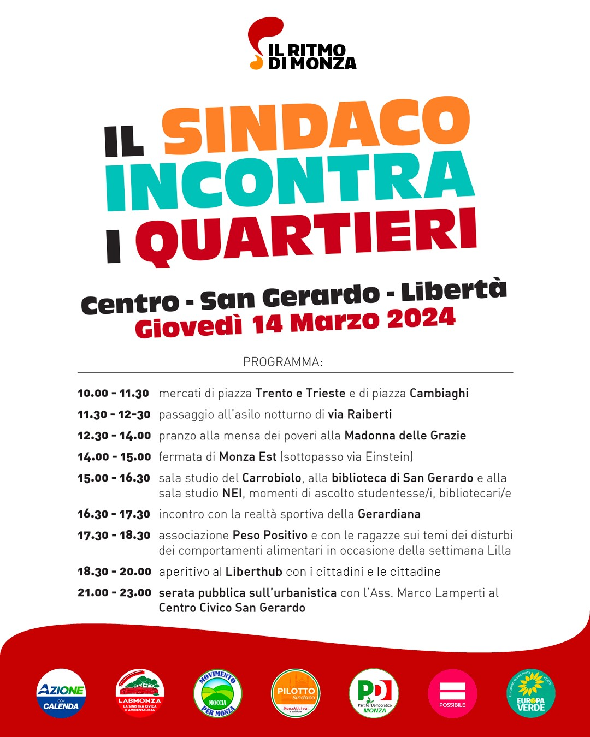 sindaco quartieri centro