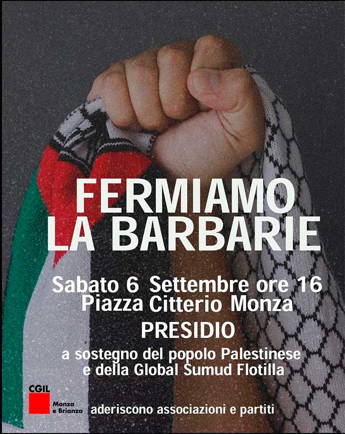6 settembre presidio