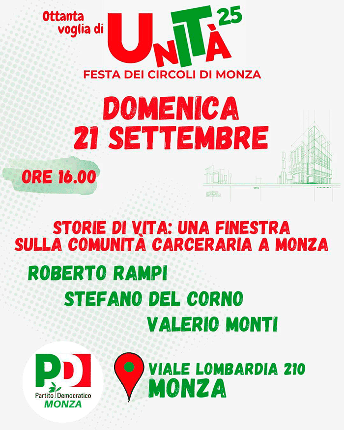 festa 2025 venerdì 19 sett