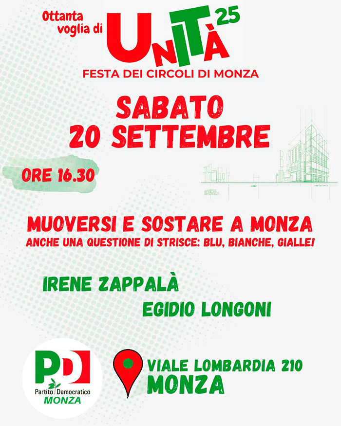 festa 2025 venerdì 19 sett