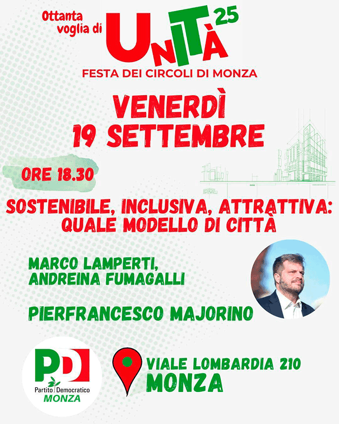 festa 2025 venerdì 19 sett