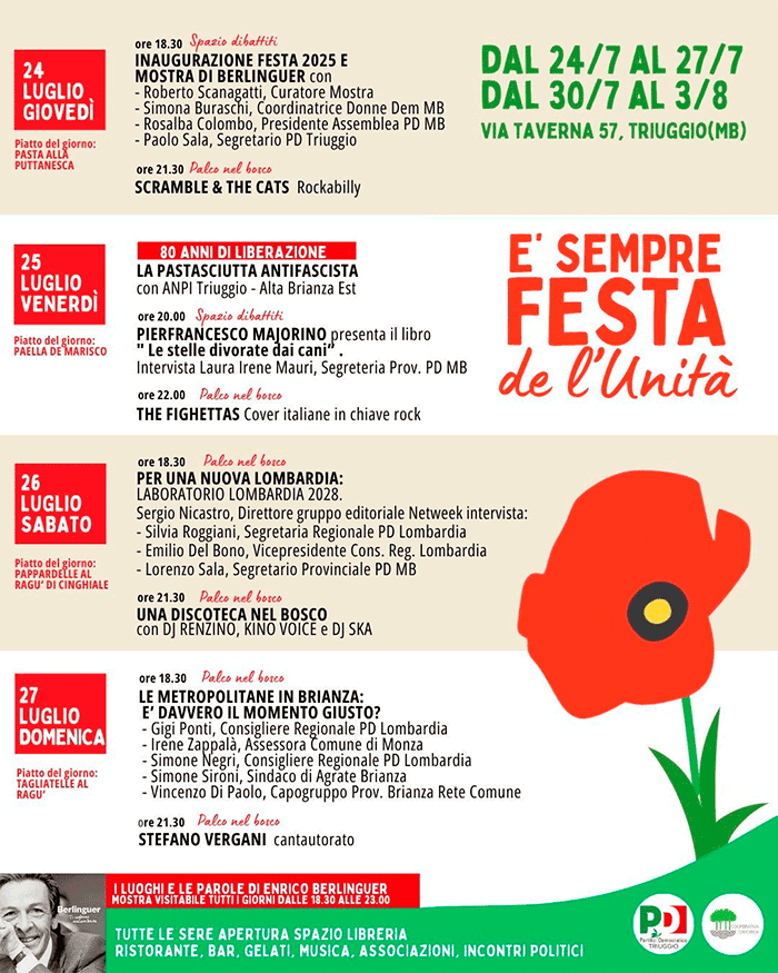 festa triuggio