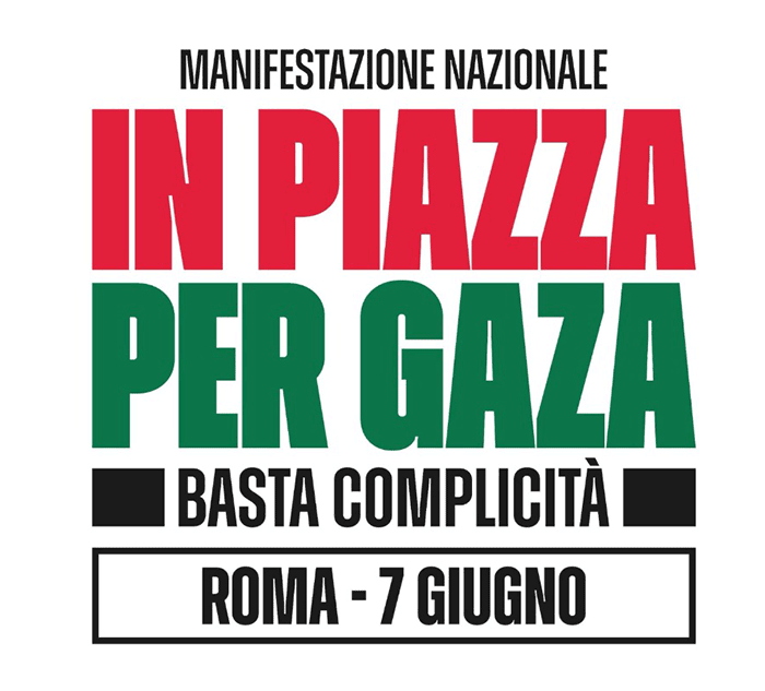 in piazza per gaza