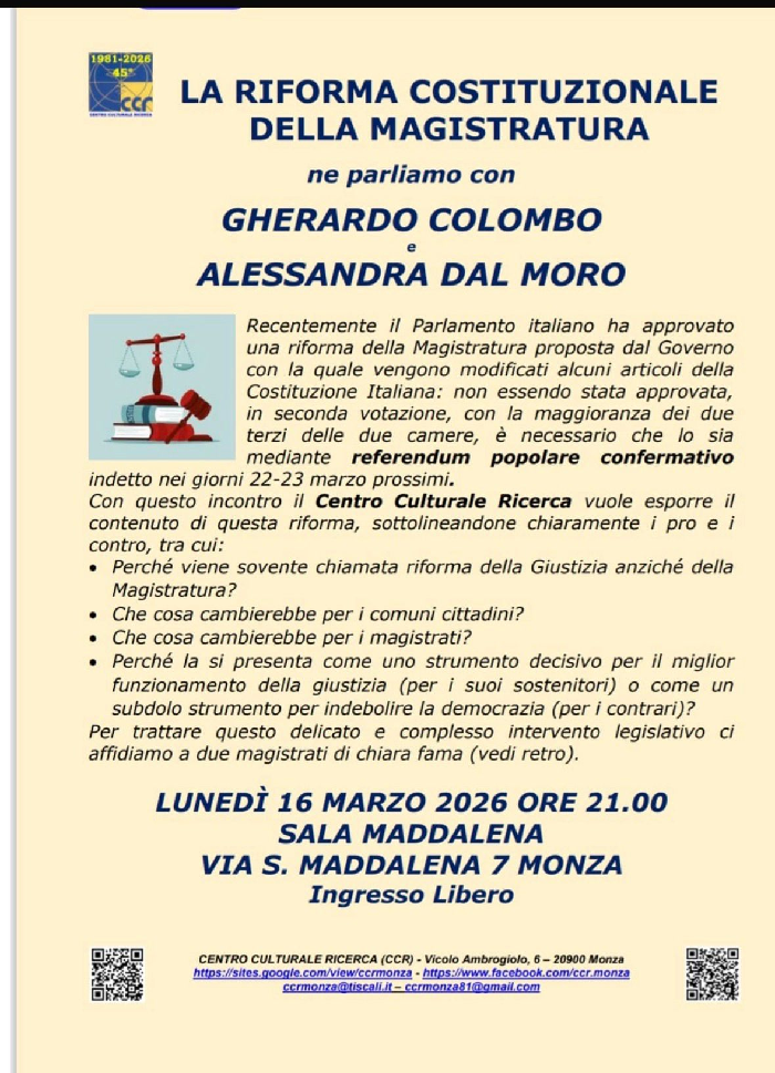 20260316 Riforma costituzionale