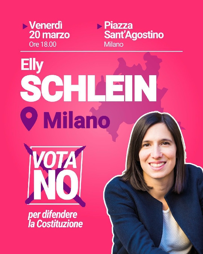 chiusura campagna no schlein